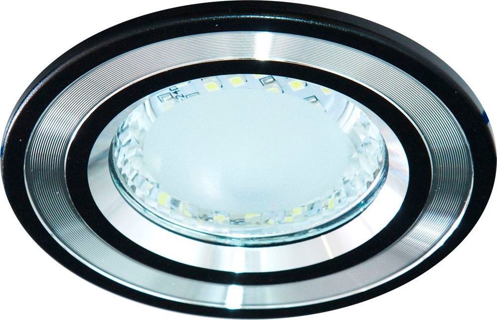 Светильник встраиваемый со светодиодами DL4747 3,5W/4000К/черный Feron