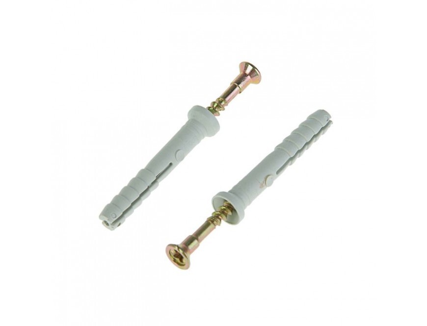 Дюбель-гвоздь 6х40 потайной бортик полипропилен 2000 шт