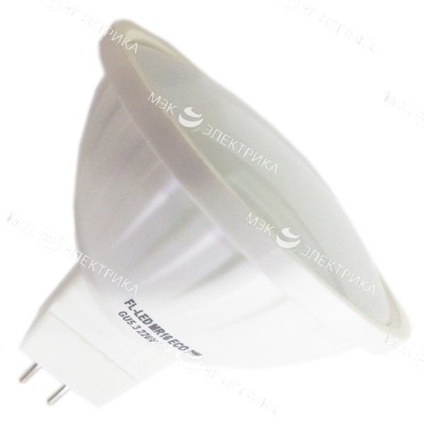 FL-LED MR16 9W 220V GU5.3 4200K 53xd50 600lm - лампа (S487)