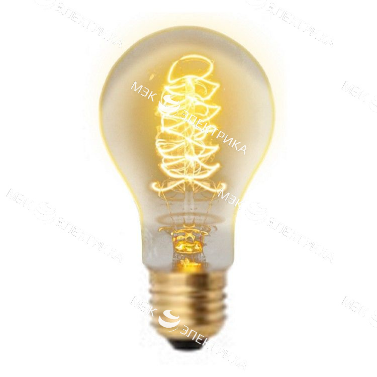 Лампа накаливания IL-V-A60-40/GOLDEN/E27 40Вт E27 220-230В Uniel UL-00000475