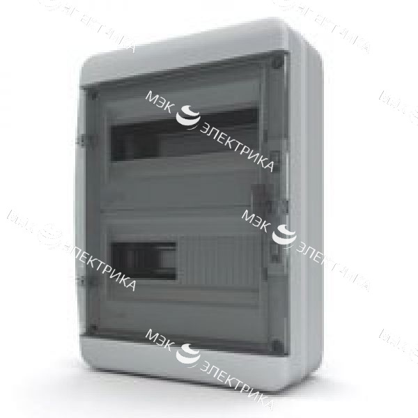 Бокс навесной IP-65 24 модулей прозр/черный BNK 65-24-1 