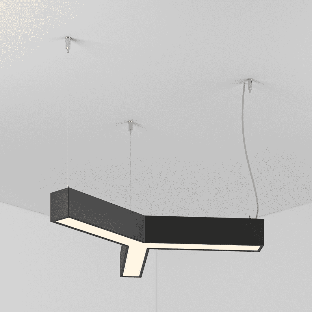 Светильник SECTIONY 350х3 Профиль 71х65 LED 28W