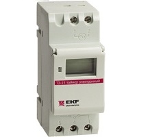 Таймер электронный недельный ТЭ-15 на DIN-рейку EKF