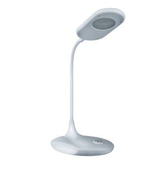 Светильник светодиодный настольный 61 408 NDF-D024-5W-6K-WH-LED 6Вт 6000К 300лм на основании бел. Na