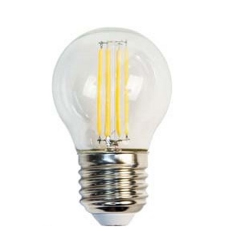 Лампа светодиодная E27- 5W-2700К LB-61 (шар прозрачный) Feron