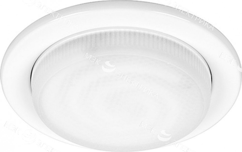 Светильник потолочный встраиваемый, 11W 230V GX53, белый без лампы, DL53