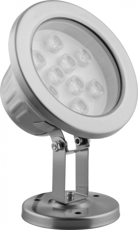 Светодиодный прожектор подводный ЛЮКС, D160xH150, IP68 9W 24V RGB,LL-875