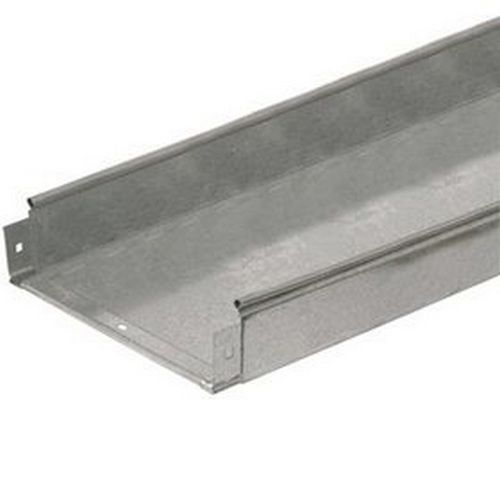 Лоток листовой неперфорированный 400х80 L3000 сталь 1мм IEK CLN10-080-400-3