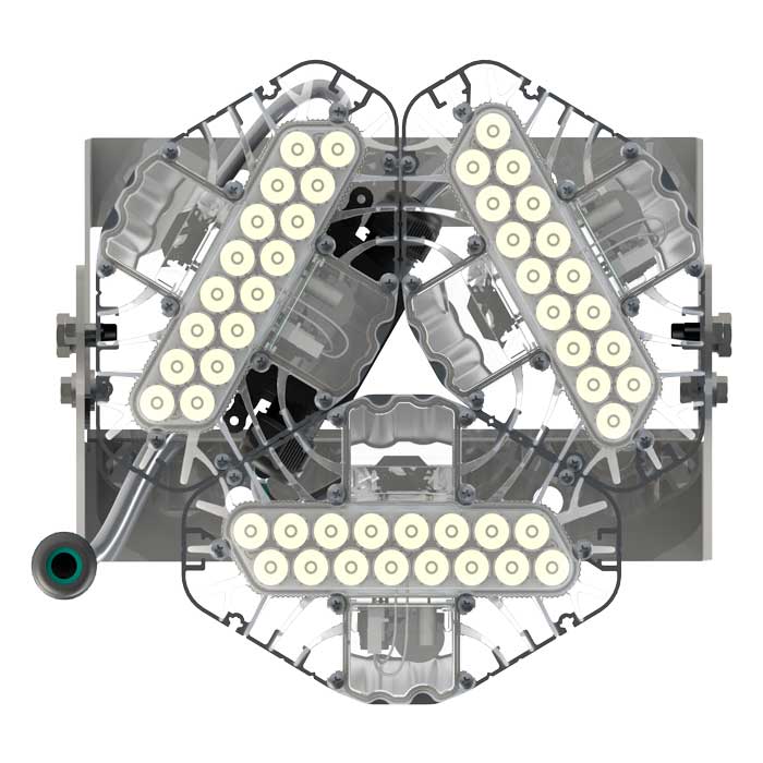 Светильник L-lego II 165 banner/135/Г30/5.0K/01/L100/IKIX-63/220AC IP66 поворотное крепление LEDEL L