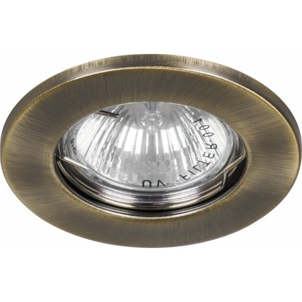 Светильник потолочный, MR16 G5.3 античное золото, DL10 Feron