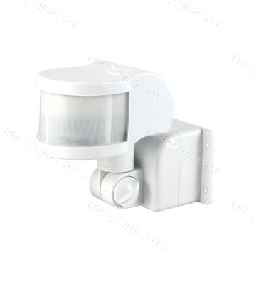 Датчик движения инфракрасный ДД-018-W 1200Вт 270 град. 12м, IP44 белый ASD