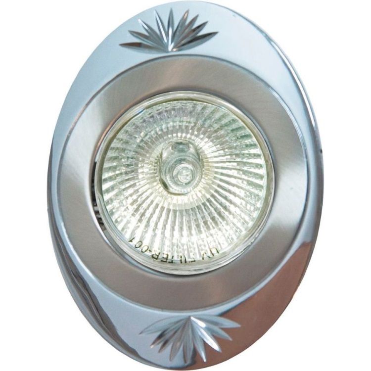 Светильник потолочный, MR16 G5.3 титан-хром, DL250 Feron