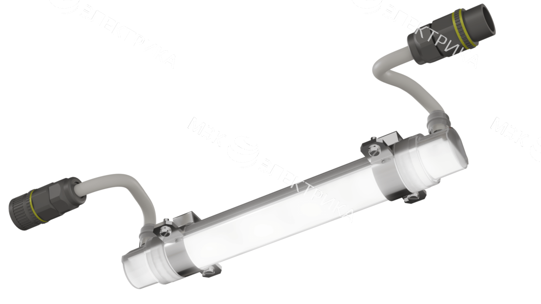 Светильник L-line A 1.0/18/Д/G/01/IKVII-14/33-38DC IP66 накладное крепление монохром зел. LEDEL 8000