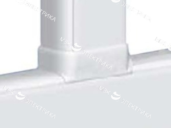 Отвод плоский для односекционных кабель-каналов DLP 65х150/195/220 - ширина профиля 105 Leg 010738