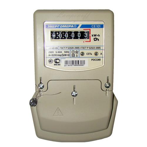 Счетч. 1-ф. 1тариф. ЦЭ-6807 5-60А(ЭМ)