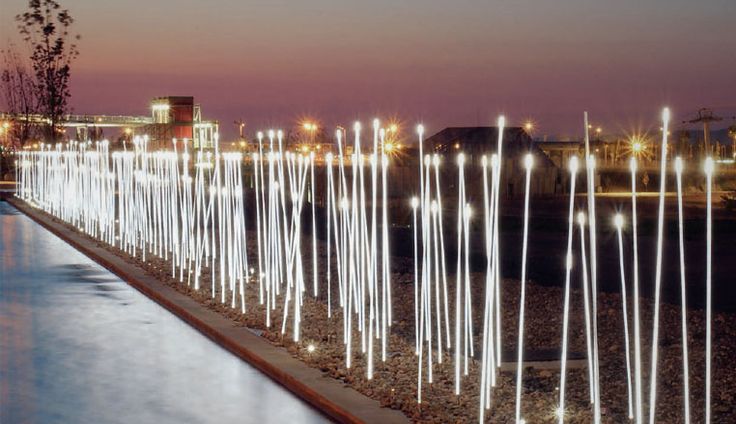 Декоративный светильник iGuzzini Typha Bollard Steel ADT2.713 (1500mm)