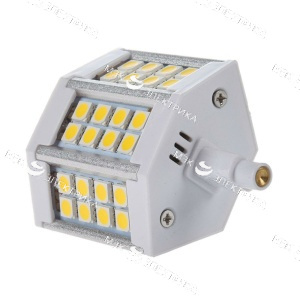 Лампа светодиодная R7S 6W 4200K 78х20х32мм