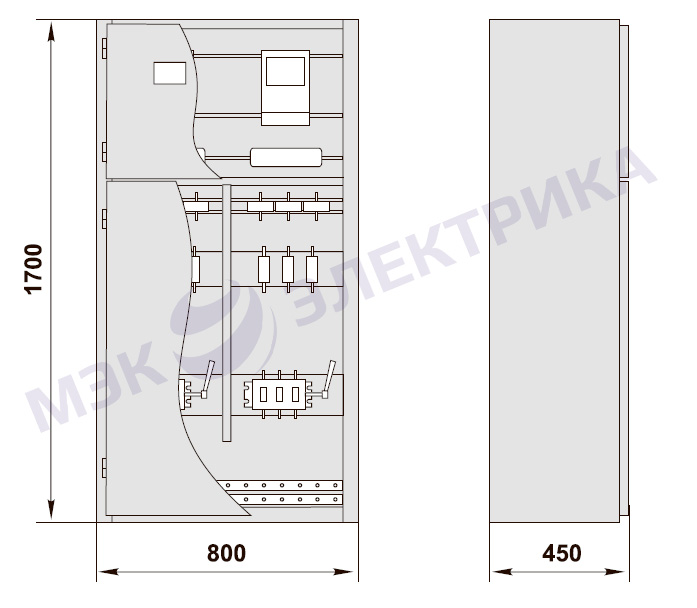 Вводная панель ВРУ1-12-10