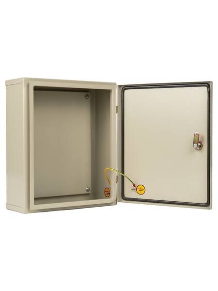 Щит с монтажной панелью ЩМП-А-МЭК (350х250х170) IP65 (Металлокорпус)