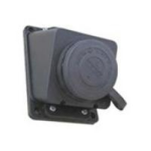 Розетка настенная угловая с крышкой 3Р+Е 32 А 380-415В