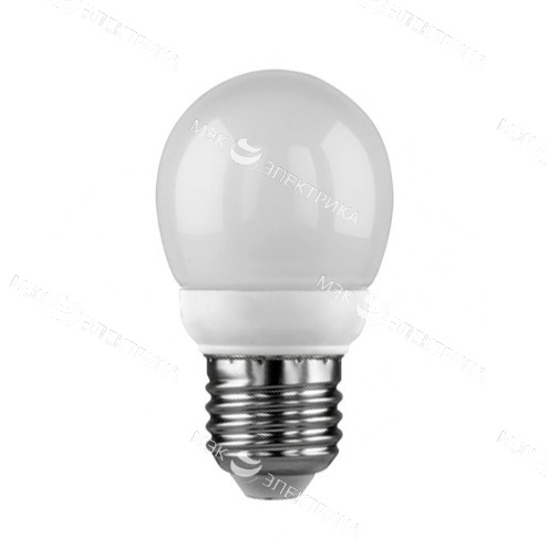 FL-LED-GL45 6W E27 2700К CERAM 230V 480lm 45*77mm (S159) FOTON_LIGHTING - лампа