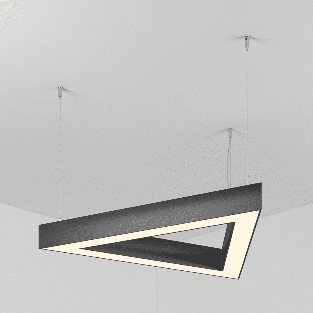 Светильник SECTOIN TRIANGLE 350х3 Профиль 35х35 LED 28W