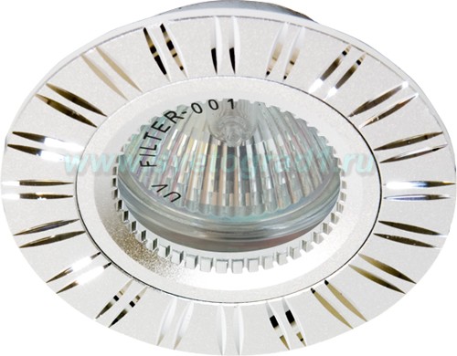 Светильник потолочный GS-M393S MR16 50W G5.3 серебро