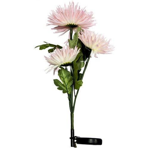 Светильник садово-парковый на солнечной батарее "Астра 3 шт" розовый, 3 LED, 80см PL304 Feron