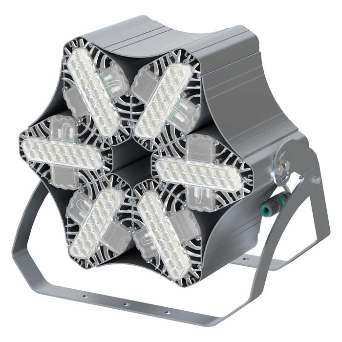 Светильник L-lego II 330 banner/270/К15/4.0K/01/L100/IKIX-66/220AC IP66 поворотное крепление LEDEL L