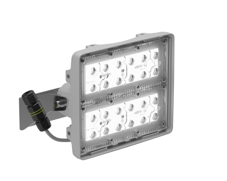 Светильник светодиодный L-pixel 6/banner/300/Г30/740/(R5)/01/MT-KM/I1-C6/220AC IP66 RAL7035 LEDEL PX