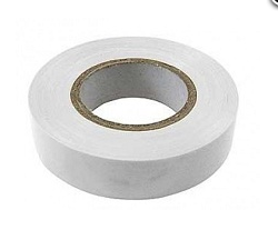 Изолента ПВХ 19мм 25м белая
