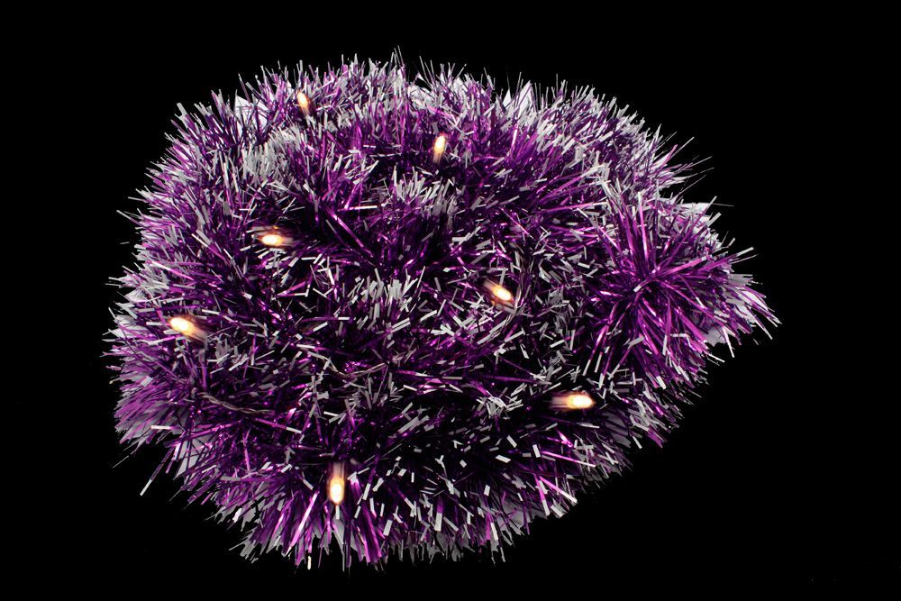 Гирлянда 220V, 20LED, теплый белый цвет свечения, 2м, IP20, CL80