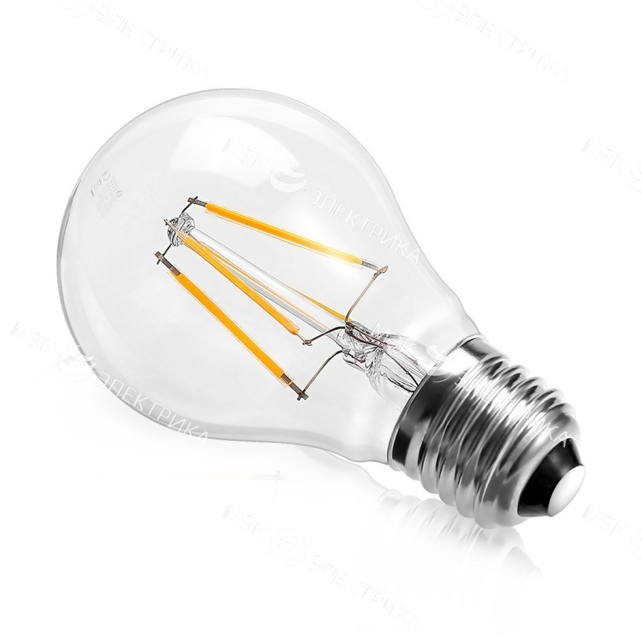 FL-LED Filament A68 15W E27 3000К 220V 1500Лм 68*120мм FOTON_LIGHTING - лампа груша прозрачная