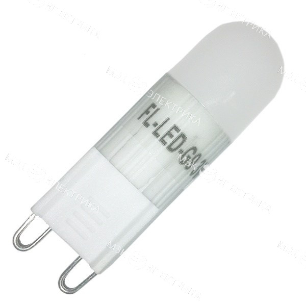 FL-LED-G9 5W 220V 6400К G9 300lm 15*50mm (S408) FOTON_LIGHTING - лампа