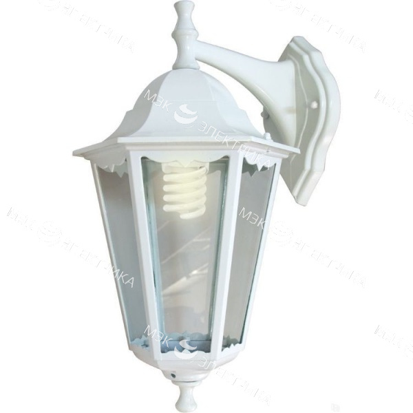 Светильник садово-парковый, 100W 230V E27 белый, 6202/PL6202