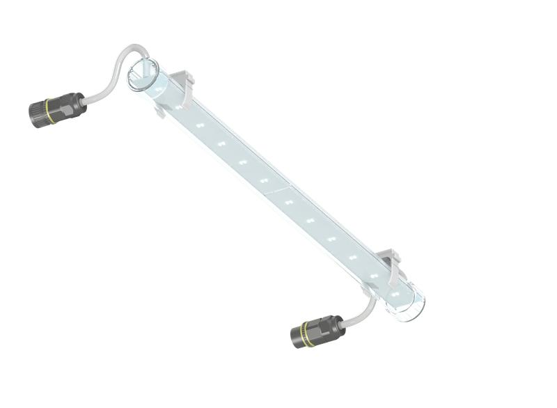 Светильник L-line A 0.5/9/Д/B/01/IKVII-12/33-38DC IP66 накладное крепление монохром голуб. LEDEL 800