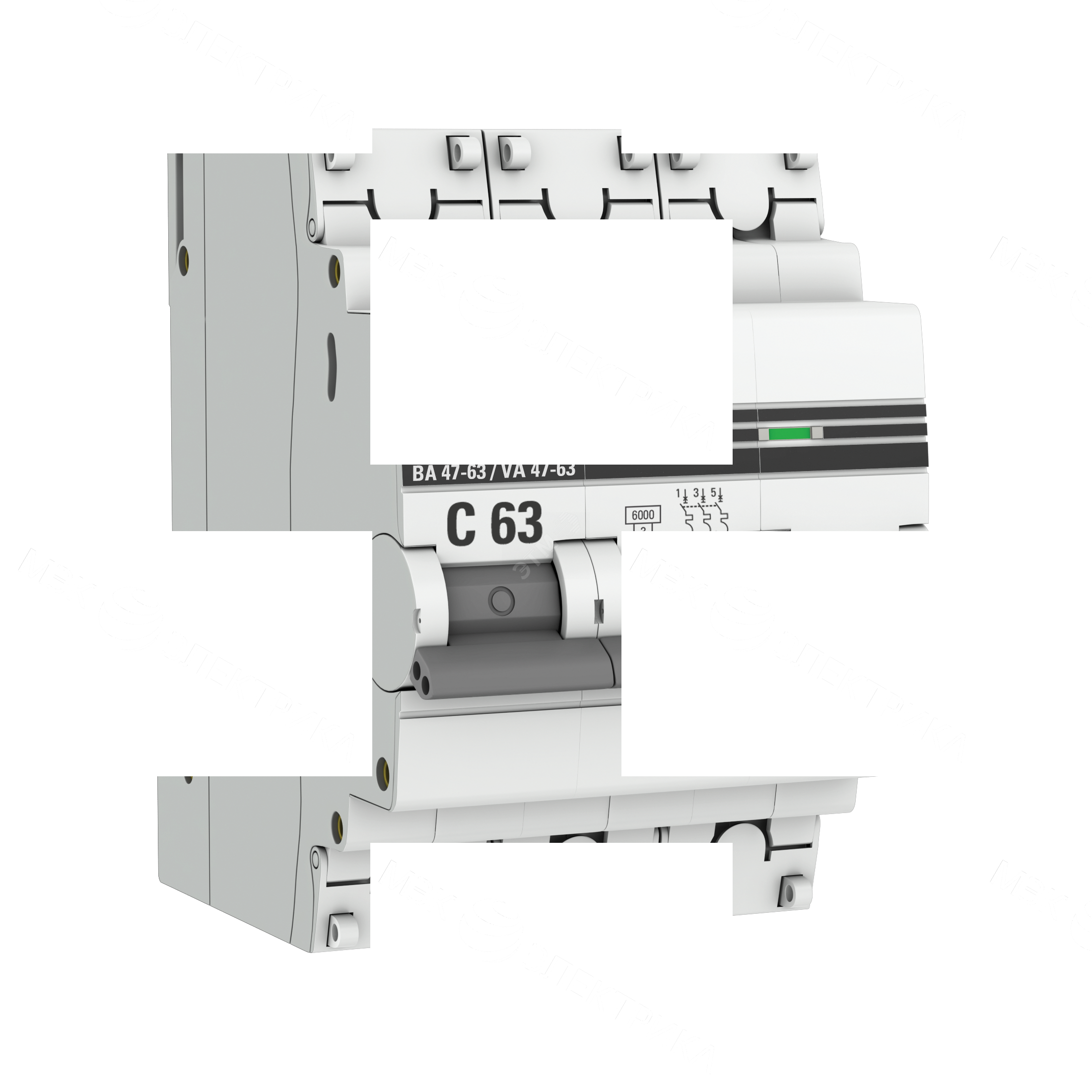 Автомат ASD ВА 47-63 3P C10
