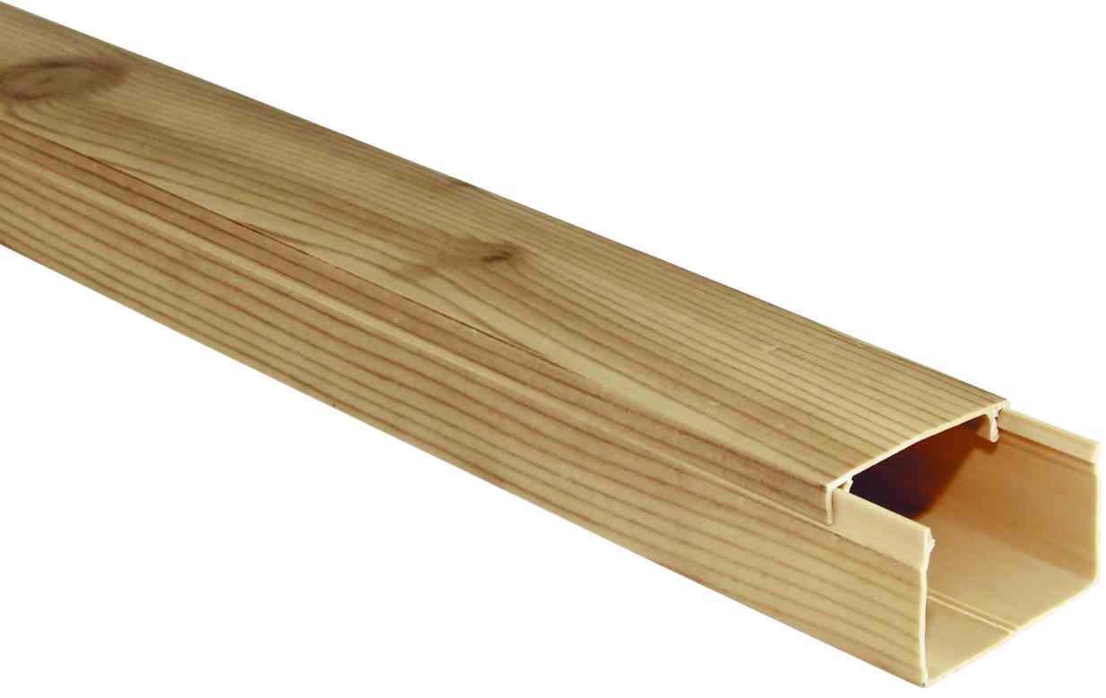 Кабель-канал ПВХ 20x10 (2м) Серия-"Светлое Дерево без текстуры" (160 м)