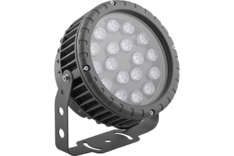 Прожектор светодиодный 18W RGB, D180xH230, IP65 85-265V, LL-884 