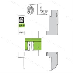 Автомат ASD ВА 47-63 2P C16