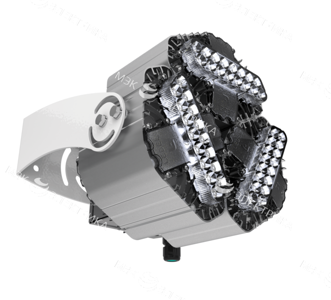 Светильник L-lego II 110 banner/80/Д/5.0K/01/L210/IKIX-62/220AC IP66 поворотное крепление LEDEL LII1