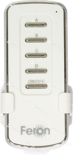 Выключатель дистанционный 230V 1000W 4-хканальный 30м с пультом управления, TM74