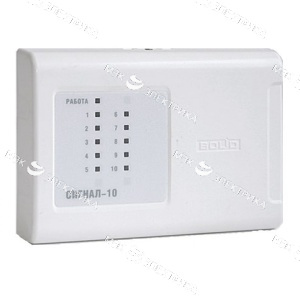 Прибор приемно-контрольный охранно-пожарный Сигнал-10 Болид 