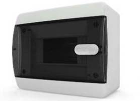 Бокс навесной IP-40 6 модулей прозр/черный CNK 40-06-1