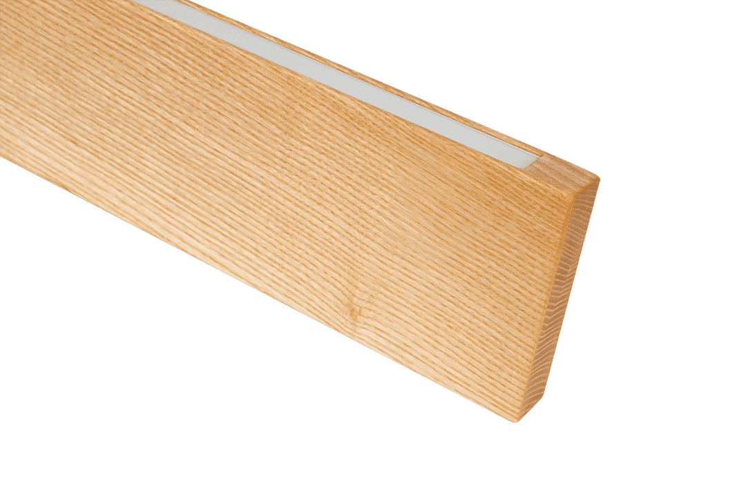 Светильник из массива (ясень белый)