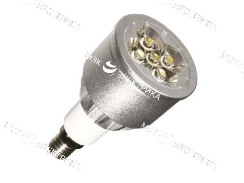 Лампа светодиодная E14- 5W-теплый белый- ECOSPOT Arlight