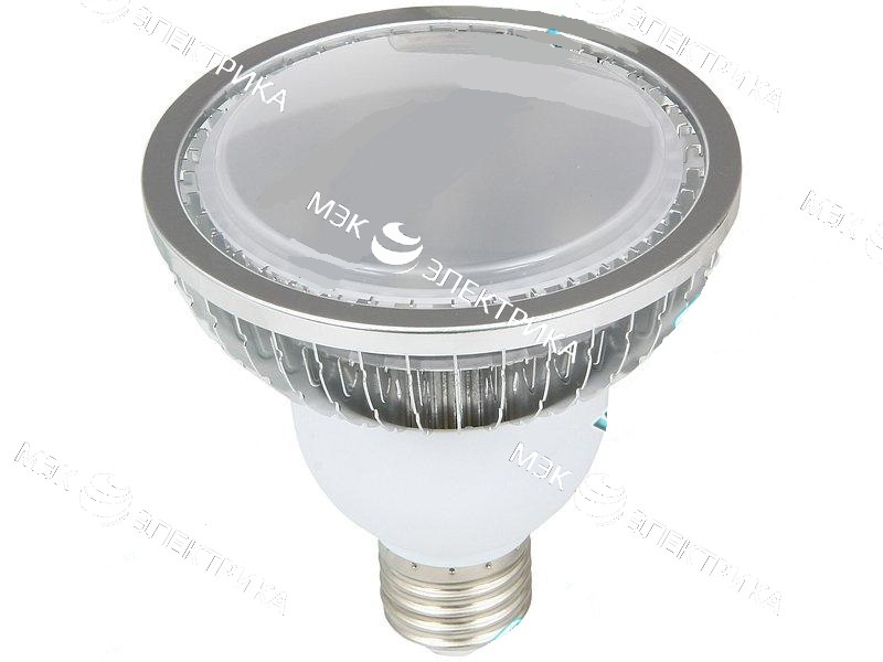 Лампа светодиодная E27- 9W-холодный белый PAR30 FlexLED