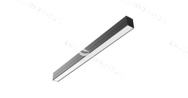 Крышка торцевая Т-Лайн черный RAL9005 в комплекте с крепежными элементами 1шт