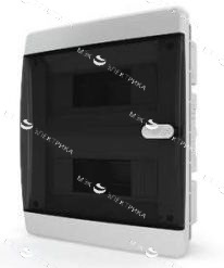 Бокс встраиваемый IP-40 18 модулей проз/черный CVK 40-18-1