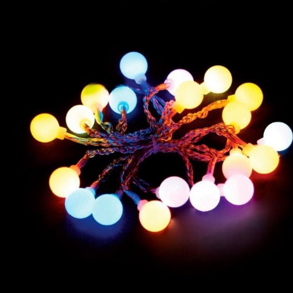 Гирлянда "Шарики на присоске" мульти, CL555 